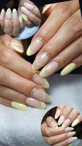 Uñas esculpidas con acrílico y esmaltado permanente Peñaflor - johannails.cl Uñas Peñaflor